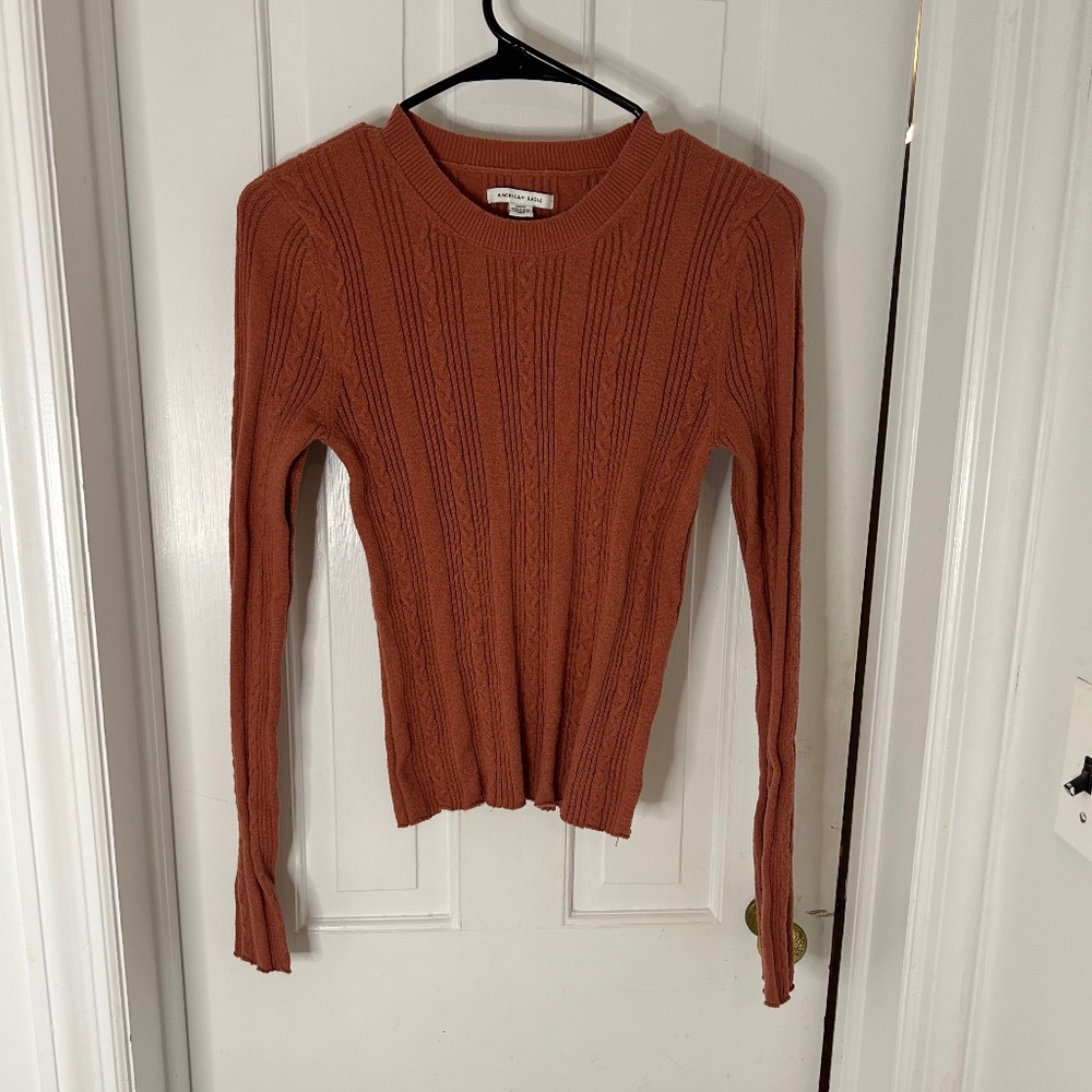 American Eagle Blanket Material Top